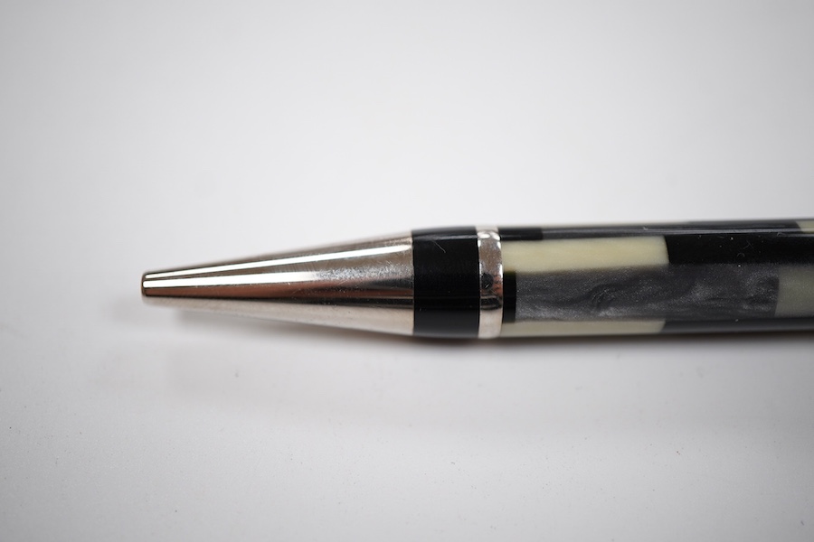 A Parker Duofold 'Mosaic' ballpen